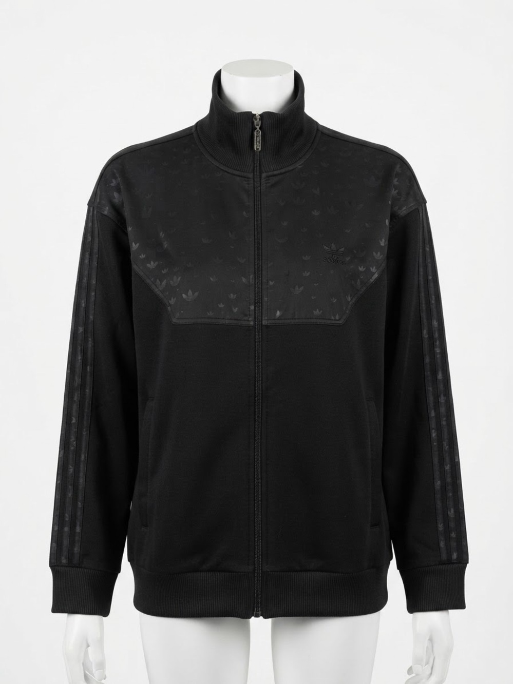 adidas Originals Monogram Trefoil Track Jacket Black XL